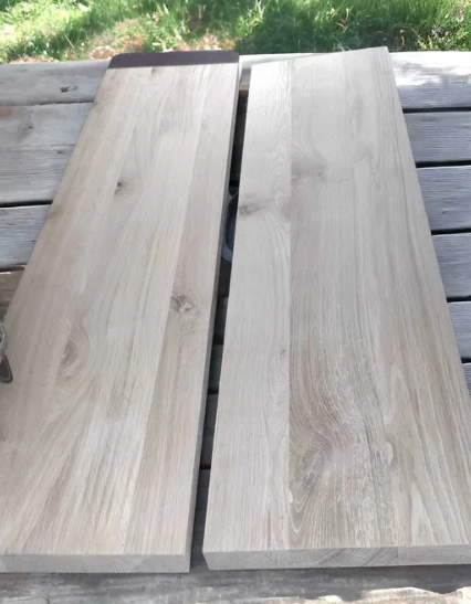 Stopień drewniany dębowy | Trep 90x30x4 cm - zdjecie produktu