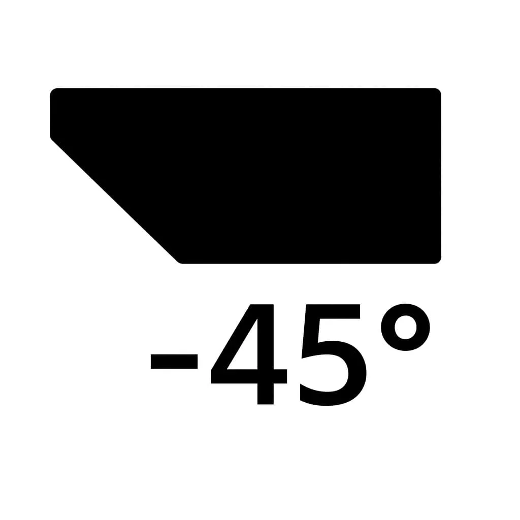 Ściecie 45 stopni